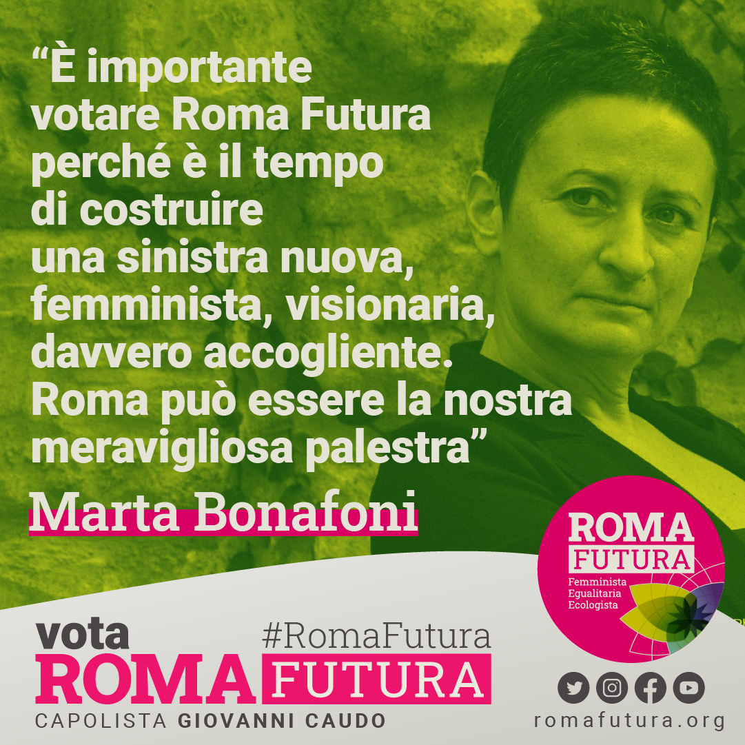 Marta Bonafoni per Roma Futura